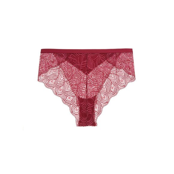 Cosabella Eloquii Sugar Bralette Hotpant & Garter Wine Womens Plus Size 3X NWOT - Picture 12 of 16